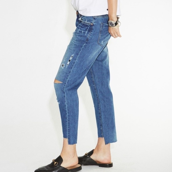 One Teaspoon Hooligans Pacifica Cropped Distressed - Picture 3 of 6